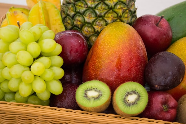 Fresh organic fruits