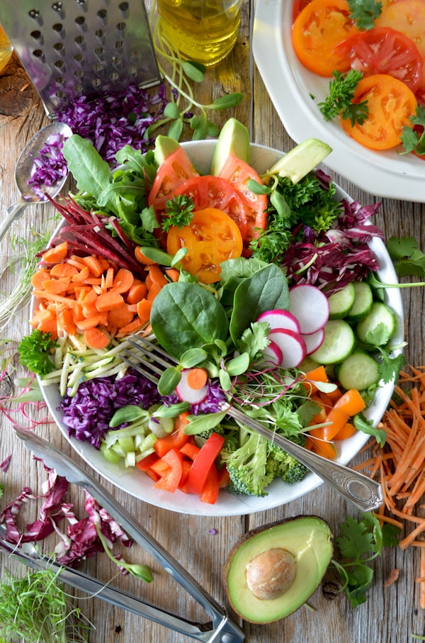 Leafy greens daily